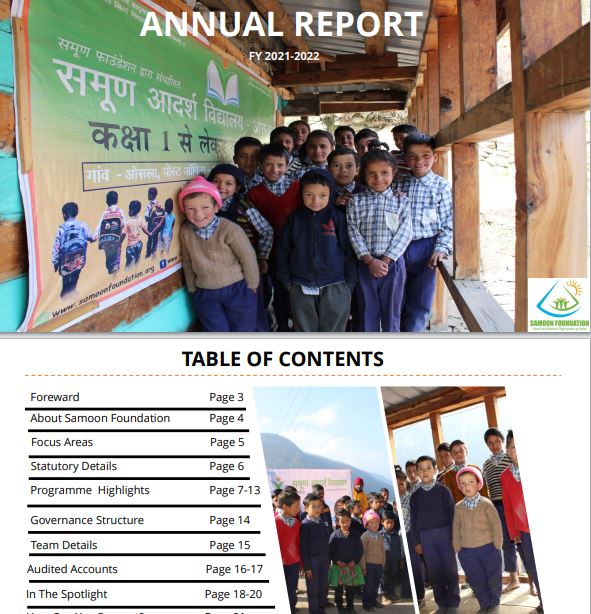 ANNUAL REPORT FY 2021-2022
