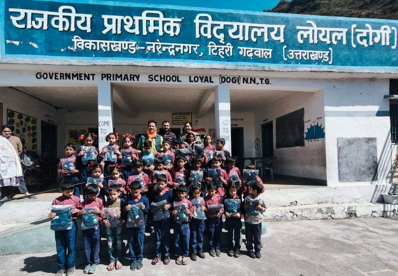 Uniforms Distribution For A Brighter Tomorrow
