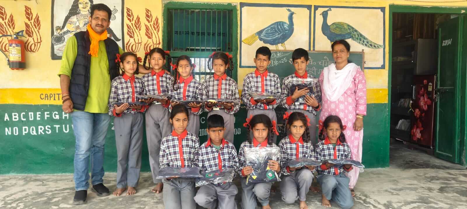 Uniforms Distribution For A Brighter Tomorrow