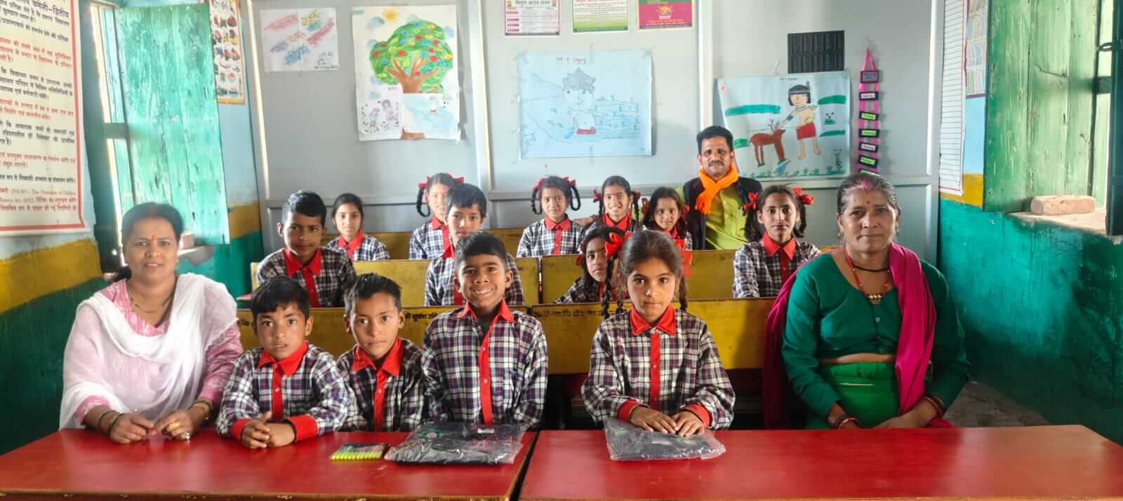 Uniforms Distribution For A Brighter Tomorrow