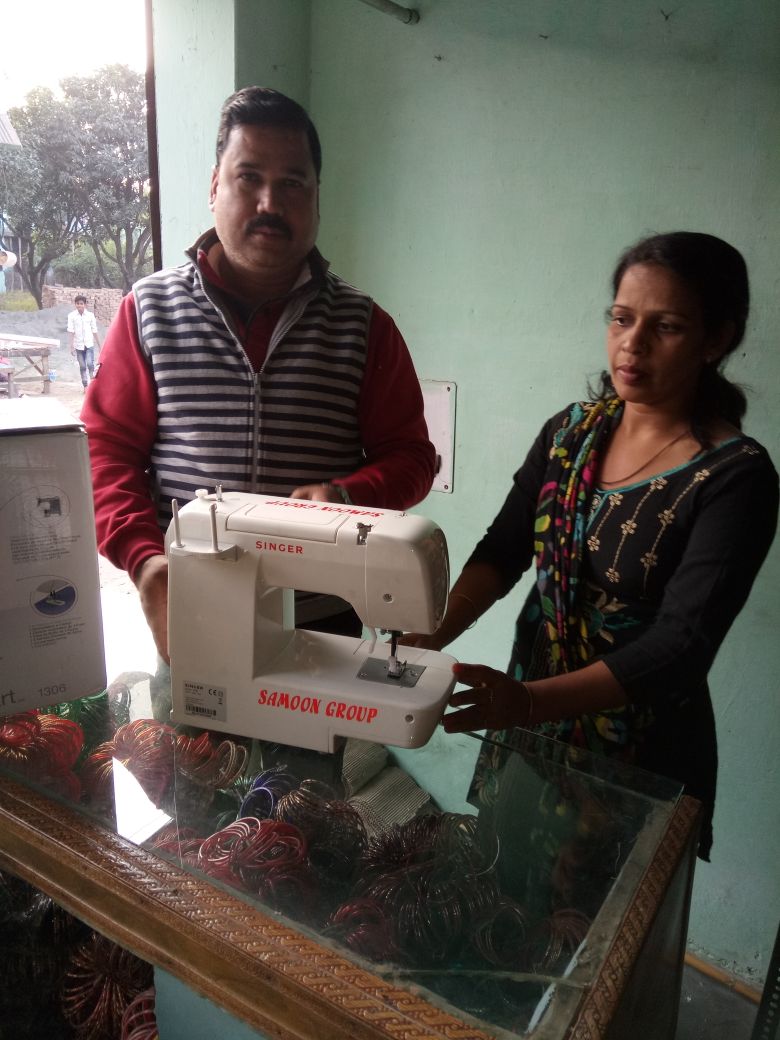 Tailoring Machine For Sarswati Devi To Open Tailoring Shop