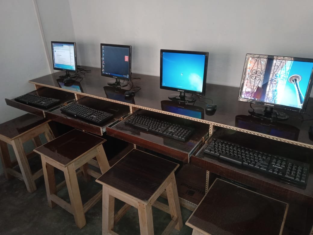 Inauguration of a Computer training centre on the birth anniversary of ...