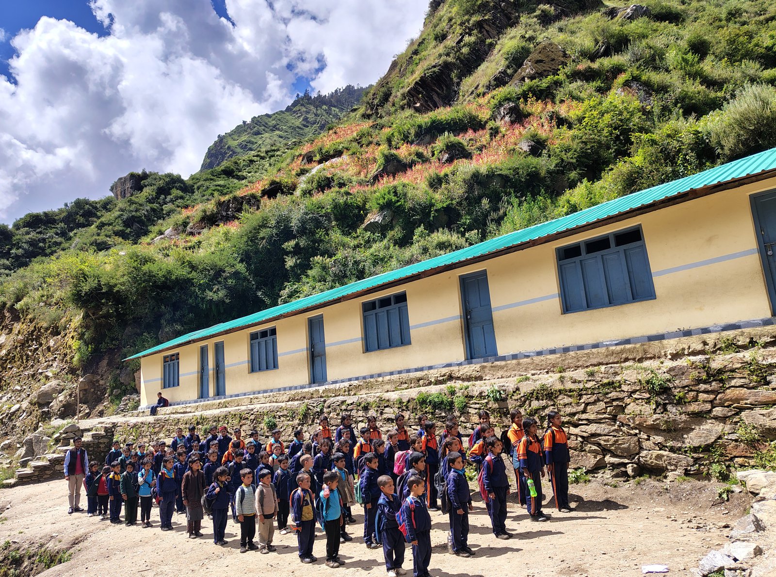 Construction a School for Underprivileged Children