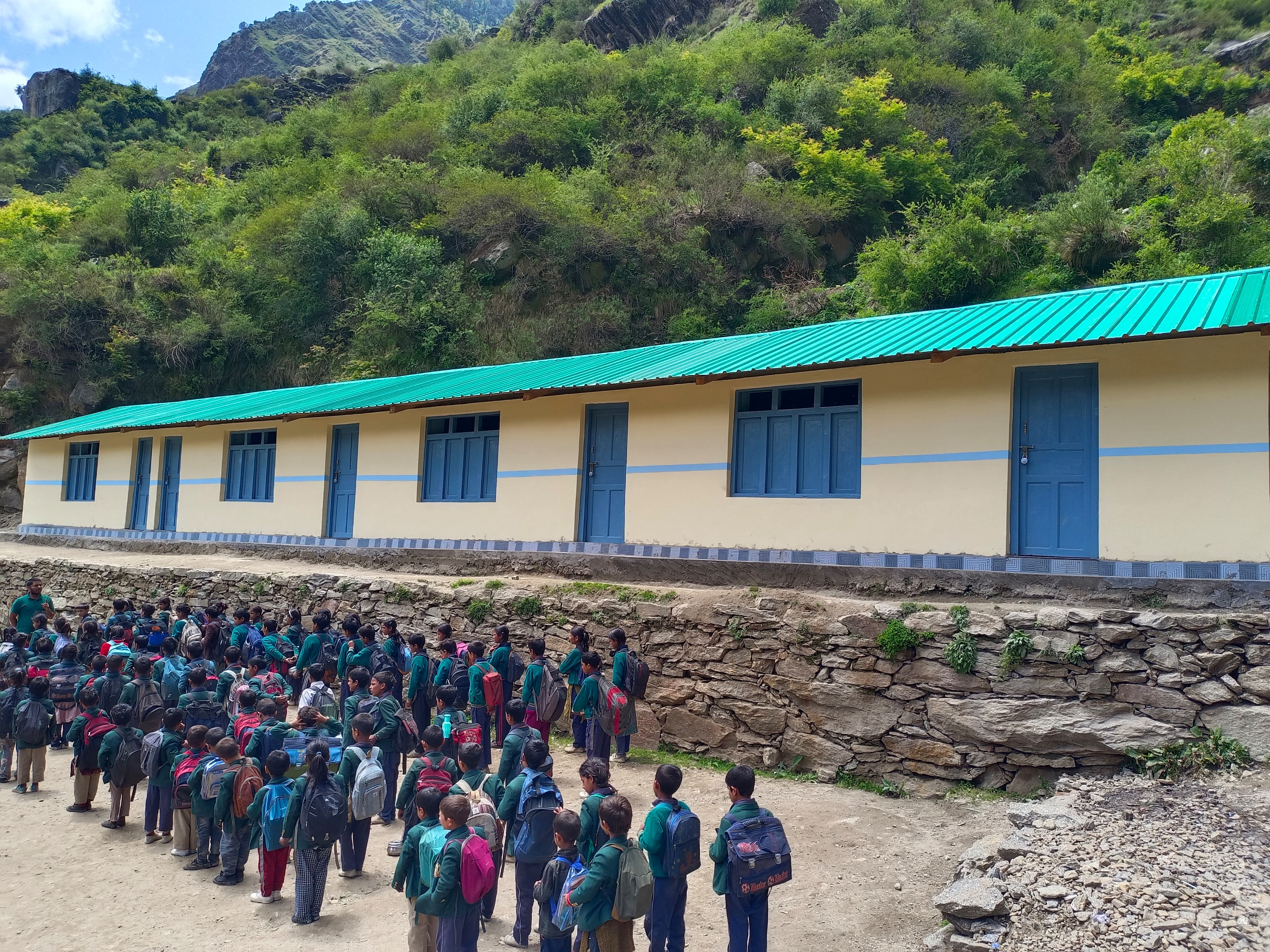 Construction Of School Building For Quality Education For Rural Children